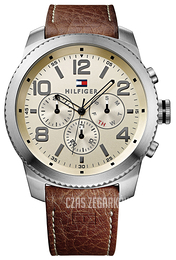 Tommy Hilfiger Graham Kremowy/Skóra Ø50 mm 1791107