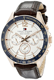 Tommy Hilfiger Luke Biały/Skóra Ø46 mm 1791118