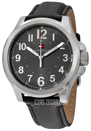 Tommy Hilfiger Szary/Skóra Ø46 mm 1791119