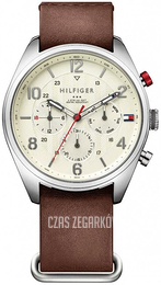 Tommy Hilfiger Corbin Beżowy/Skóra Ø44 mm 1791188