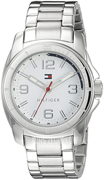 Tommy Hilfiger Biały/Stal Ø34 mm 1791213