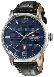 Tommy Hilfiger George Niebieski/Skóra Ø44 mm 1791216