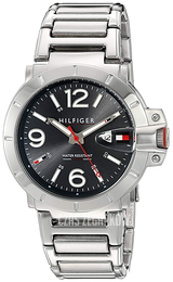 Tommy Hilfiger Czarny/Stal Ø43 mm 1791262