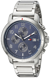 Tommy Hilfiger Sport Niebieski/Stal Ø44 mm 1791360