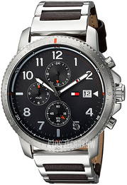 Tommy Hilfiger Ciemnoszary/Stal Ø44.5 mm 1791362