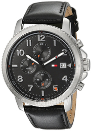 Tommy Hilfiger Sport Czarny/Skóra Ø44 mm 1791364