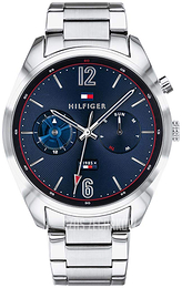 Tommy Hilfiger Niebieski/Stal Ø44 mm 1791551