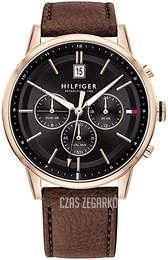 Tommy Hilfiger Czarny/Skóra Ø44 mm 1791631