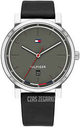 Tommy Hilfiger Dressed Up Szary/Skóra Ø43 mm 1791735