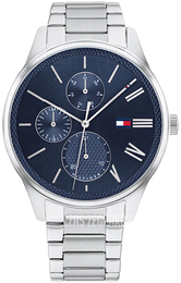 Tommy Hilfiger Damon Niebieski/Stal Ø44 mm 1791850