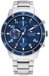 Tommy Hilfiger Jimmy Niebieski/Stal Ø44 mm 1791949