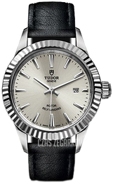 Tudor Style Srebrny/Skóra Ø28 mm 12110-0021