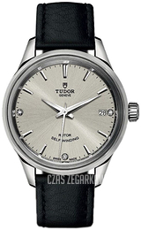 Tudor Style Srebrny/Skóra Ø34 mm 12300-0007