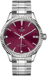 Tudor Style Czerwony/Stal Ø34 mm M12310-0019