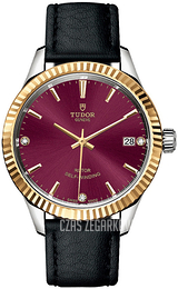 Tudor Style Czerwony/Skóra Ø34 mm 12313-0024