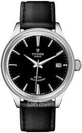 Tudor Style Czarny/Skóra Ø38 mm 12500-0006
