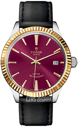 Tudor Style Czerwony/Skóra Ø38 mm 12513-0023
