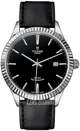 Tudor Style Czarny/Skóra Ø41 mm 12710-0022