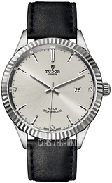 Tudor Style Srebrny/Skóra Ø41 mm 12710-0024
