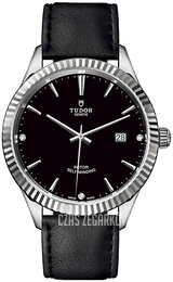 Tudor Style Czarny/Skóra Ø41 mm 12710-0025