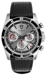 Tudor Grantour Chrono Biały/Skóra Ø42 mm 20530N-SLIDBLS