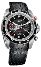 Tudor Grantour Chrono Fly-Back Czarny/Skóra Ø42 mm 20550N-BKIDBLS