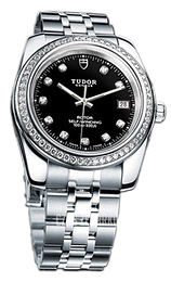 Tudor Classic Date Czarny/Stal Ø38 mm 21020-62580-BDIDSTL