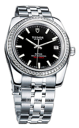 Tudor Classic Date Czarny/Stal Ø38 mm 21020-62580-BIDSTL