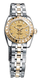 Tudor Classic Date Szampański/Stal w odcieniu złota Ø28 mm 22013-62543-CHPIDSTL