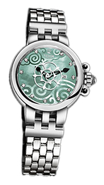 Tudor Clair De Rose Zielony/Stal Ø30 mm 35400-65740-GRDDSTL