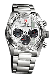 Tudor Fastrider Chronograph Biały/Stal Ø42 mm 42000-95730-WHAD