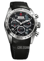 Tudor Fastrider Chronograph Czarny/Skóra Ø42 mm 42000-BADBLS