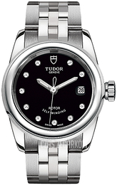 Tudor Glamour Date Czarny/Stal Ø26 mm M51000-0008
