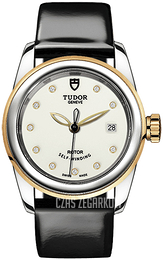 Tudor Glamour Date Biały/Skóra Ø26 mm M51003-0028