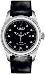 Tudor Glamour Date Czarny/Skóra Ø31 mm M53000-0045