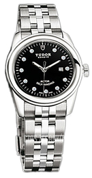 Tudor Glamour Date Czarny/Stal Ø31 mm 53000-68030-BDIDSTL