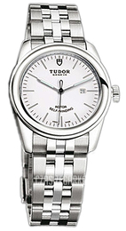 Tudor Glamour Date Biały/Stal Ø31 mm 53000-68030-WIDSTL