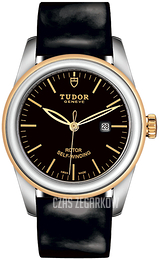 Tudor Glamour Date Czarny/Skóra Ø31 mm M53003-0011