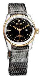 Tudor Glamour Date Czarny/Skóra Ø31 mm 53003-BIDGLZS