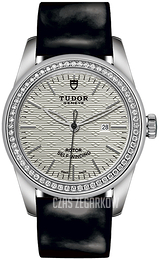 Tudor Glamour Date Srebrny/Skóra Ø31 mm M53020-0054