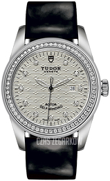 Tudor Glamour Date Srebrny/Skóra Ø31 mm M53020-0055