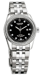 Tudor Glamour Date Czarny/Stal Ø31 mm 53020-68030-BDIDSTL