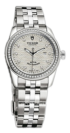 Tudor Glamour Date Srebrny/Stal Ø31 mm 53020-68030-SLDIDSTL