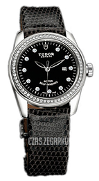 Tudor Glamour Date Czarny/Skóra Ø31 mm 53020-BDIDBLZS