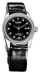 Tudor Glamour Date Czarny/Skóra Ø31 mm 53020-BDIDBPLS