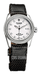 Tudor Glamour Date Biały/Skóra Ø31 mm 53020-WDIDBLZS
