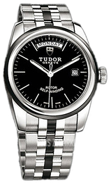 Tudor Glamour Day-Date Czarny/Czeramiczna Ø39 mm 56010N-68060N-BIDSTL
