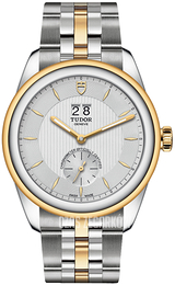 Tudor Glamour Double Date Srebrny/Stal w odcieniu złota Ø42 mm M57103-0001