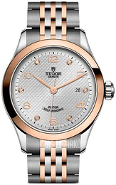 Tudor 1926 Srebrny/Stal w kolorze różowego złota Ø28 mm M91351-0002