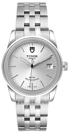 Tudor Glamour Date Srebrny/Stal Ø36 mm M55000-0005